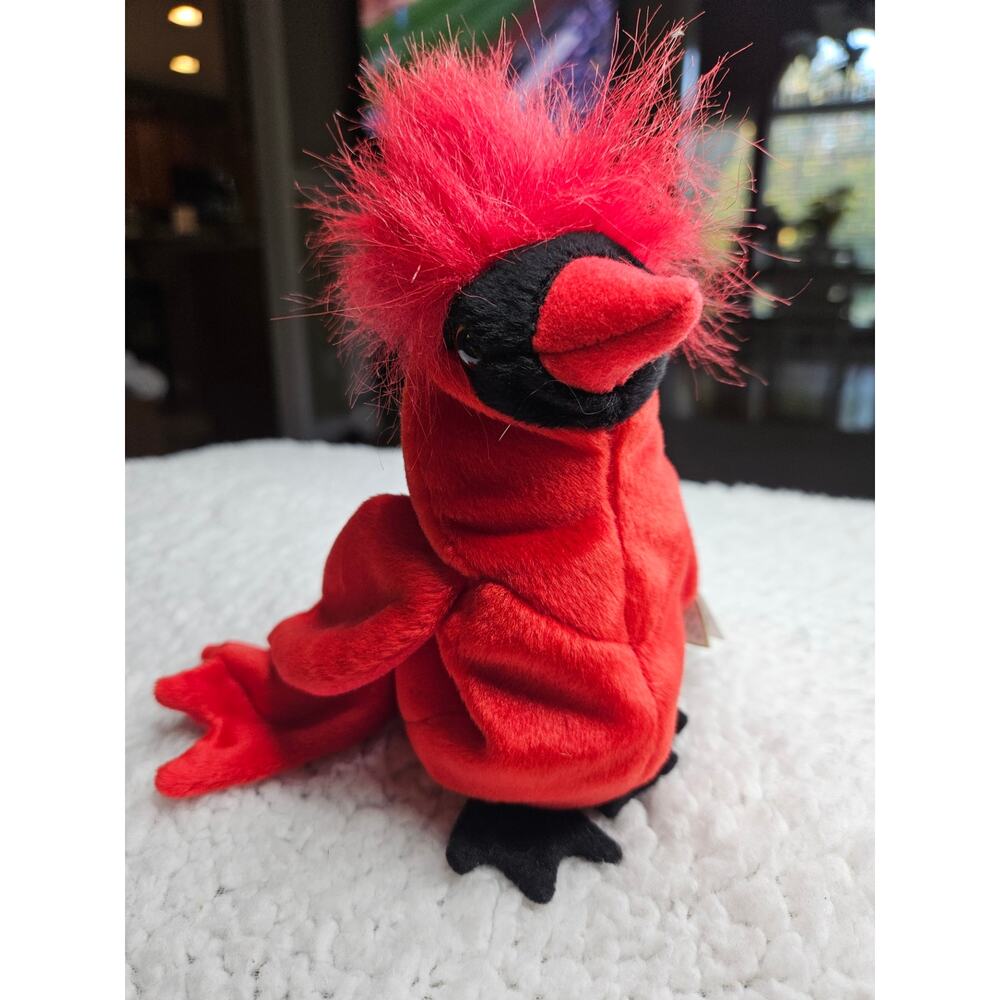 Ty Beanie Baby Mac The Cardinal 1999 W/Tag